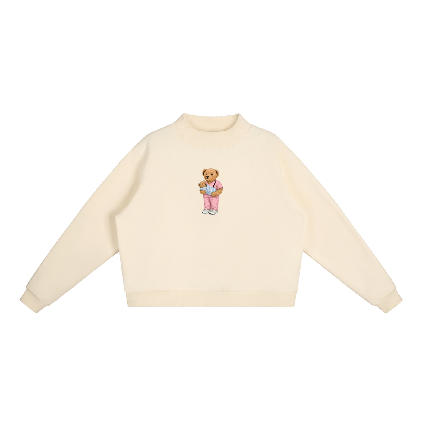 Labor & Delivery Bear Mockneck – The Healthcare Edit