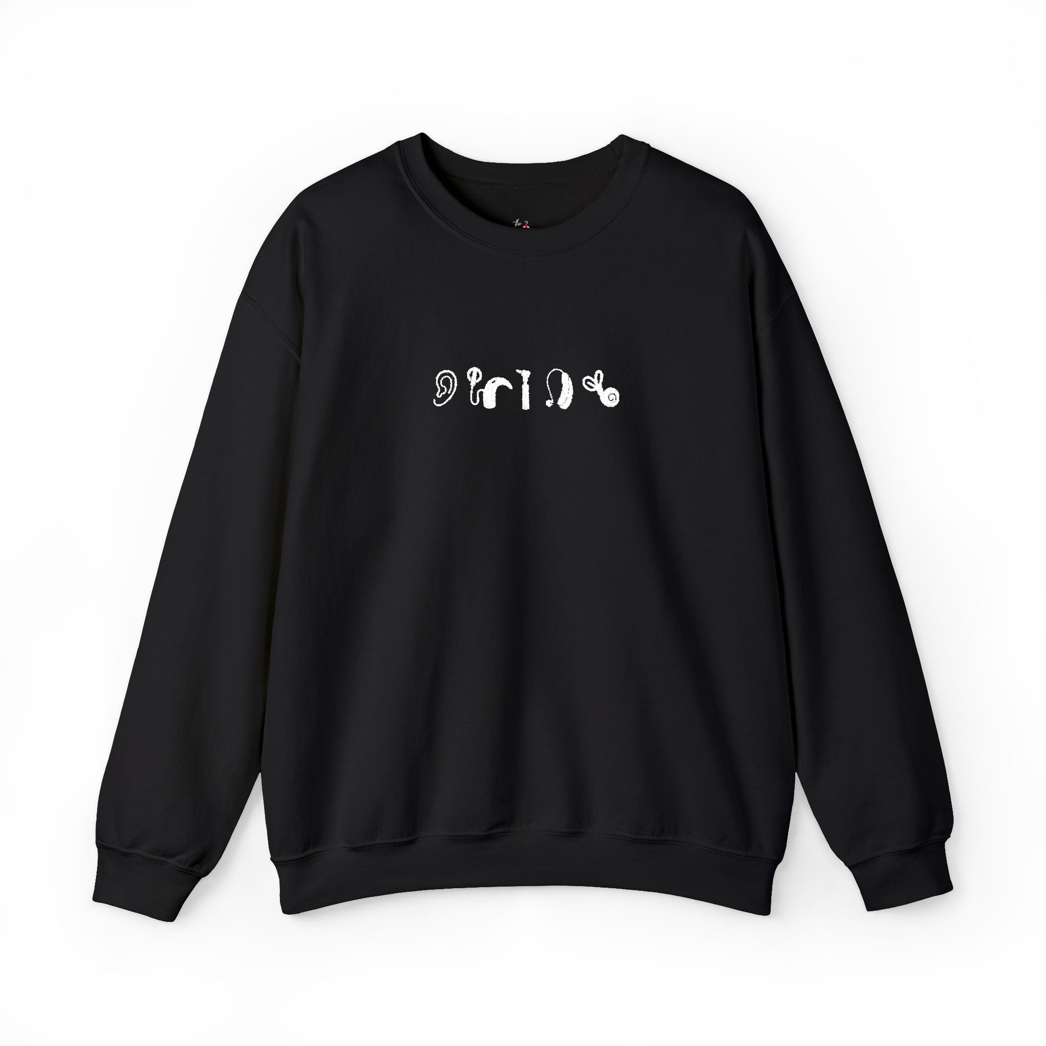 Embroidered Audiology Symbol Sweatshirt