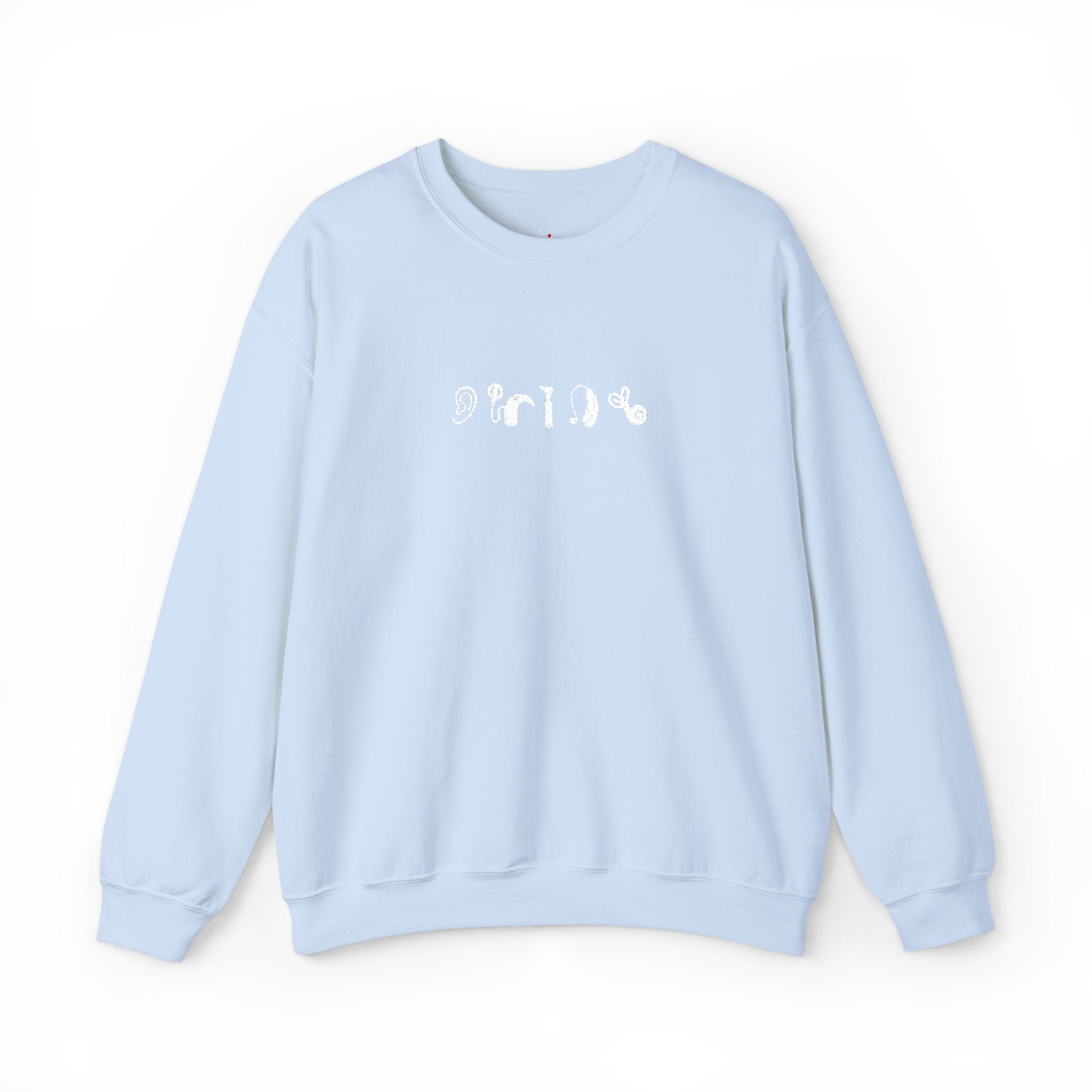 Embroidered Audiology Symbol Sweatshirt
