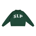SLP Varsity Mockneck in Forest Green