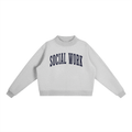 Social Work Classic Varsity Mockneck