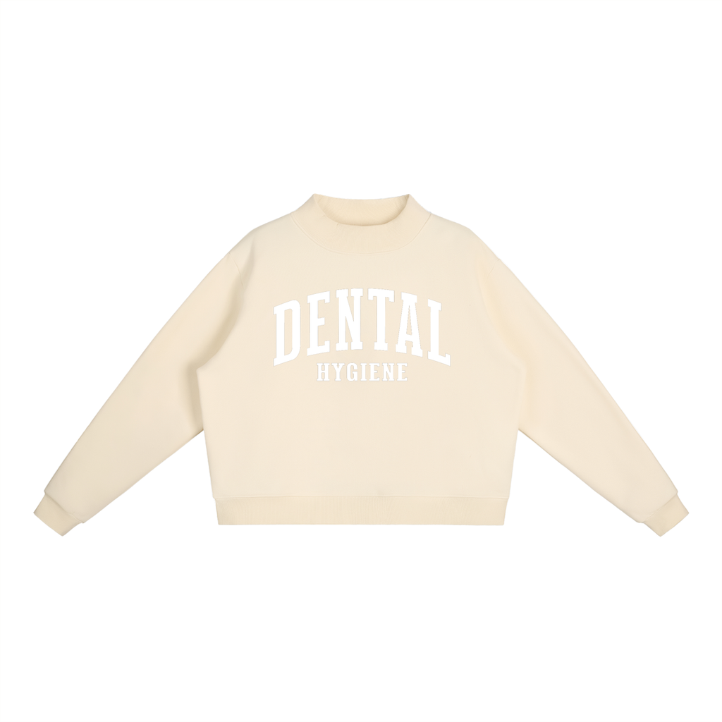 Dental Hygiene Varsity Mockneck