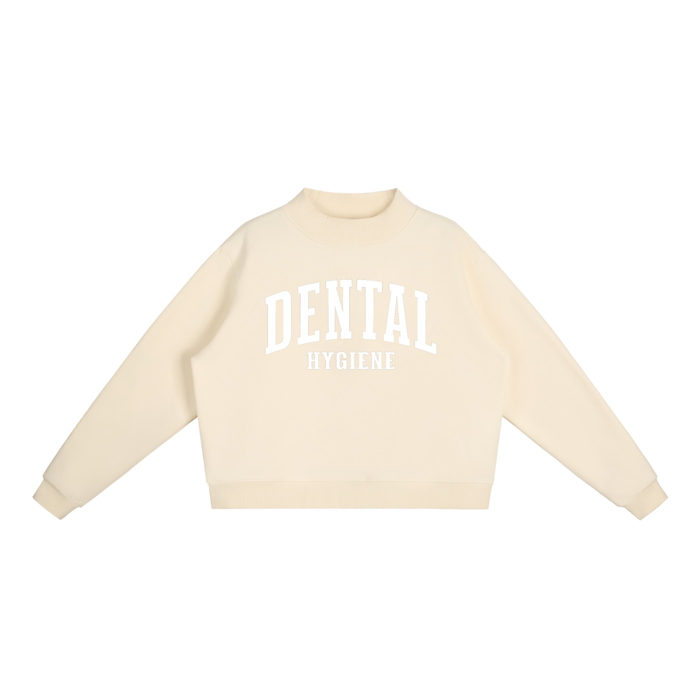 Dental Hygiene Varsity Mockneck