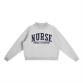 Nurse Practitioner Classic Varsity Mockneck