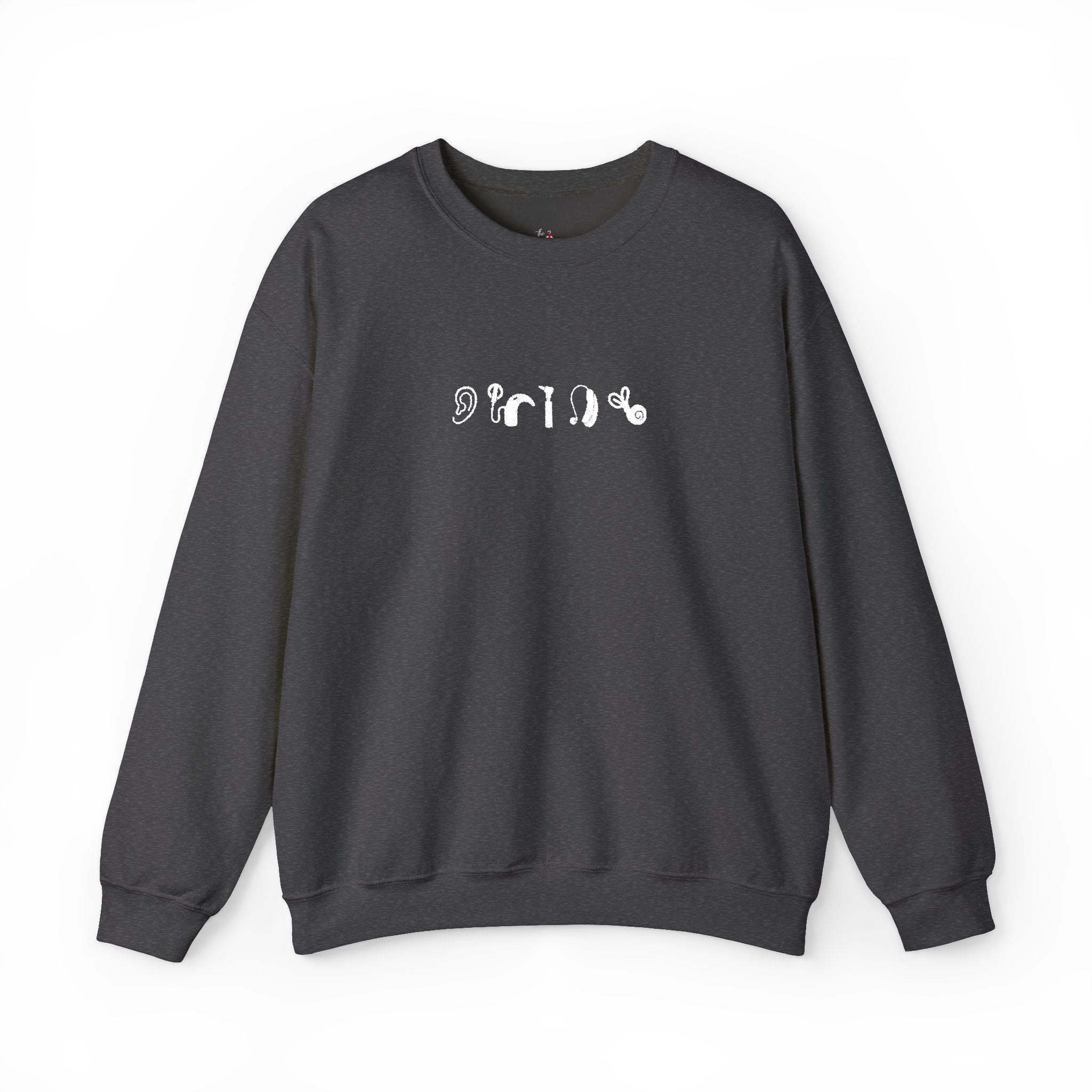 Embroidered Audiology Symbol Sweatshirt