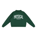 Physical Therapy Varsity Mockneck in Forest Green