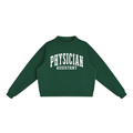 Physician Assistant Varsity Mockneck in Forest Green