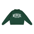 Medical Assistant Varsity Mockneck in Forest Green