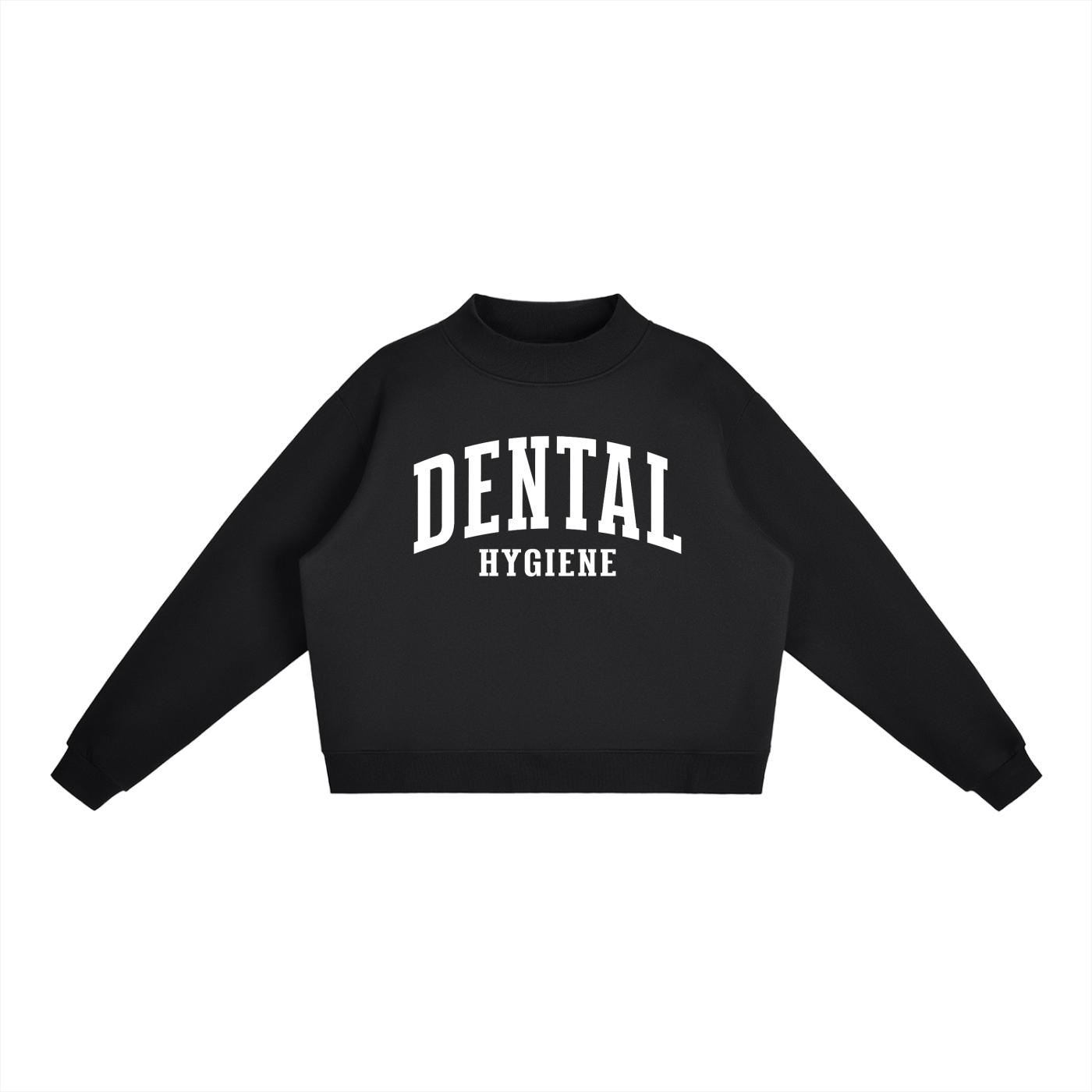 Dental Hygiene Varsity Mockneck