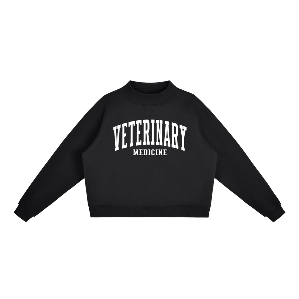 Veterinary Medicine Varsity Mockneck