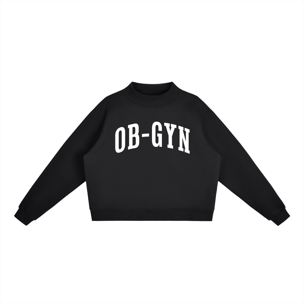 OBGYN Varsity Mockneck