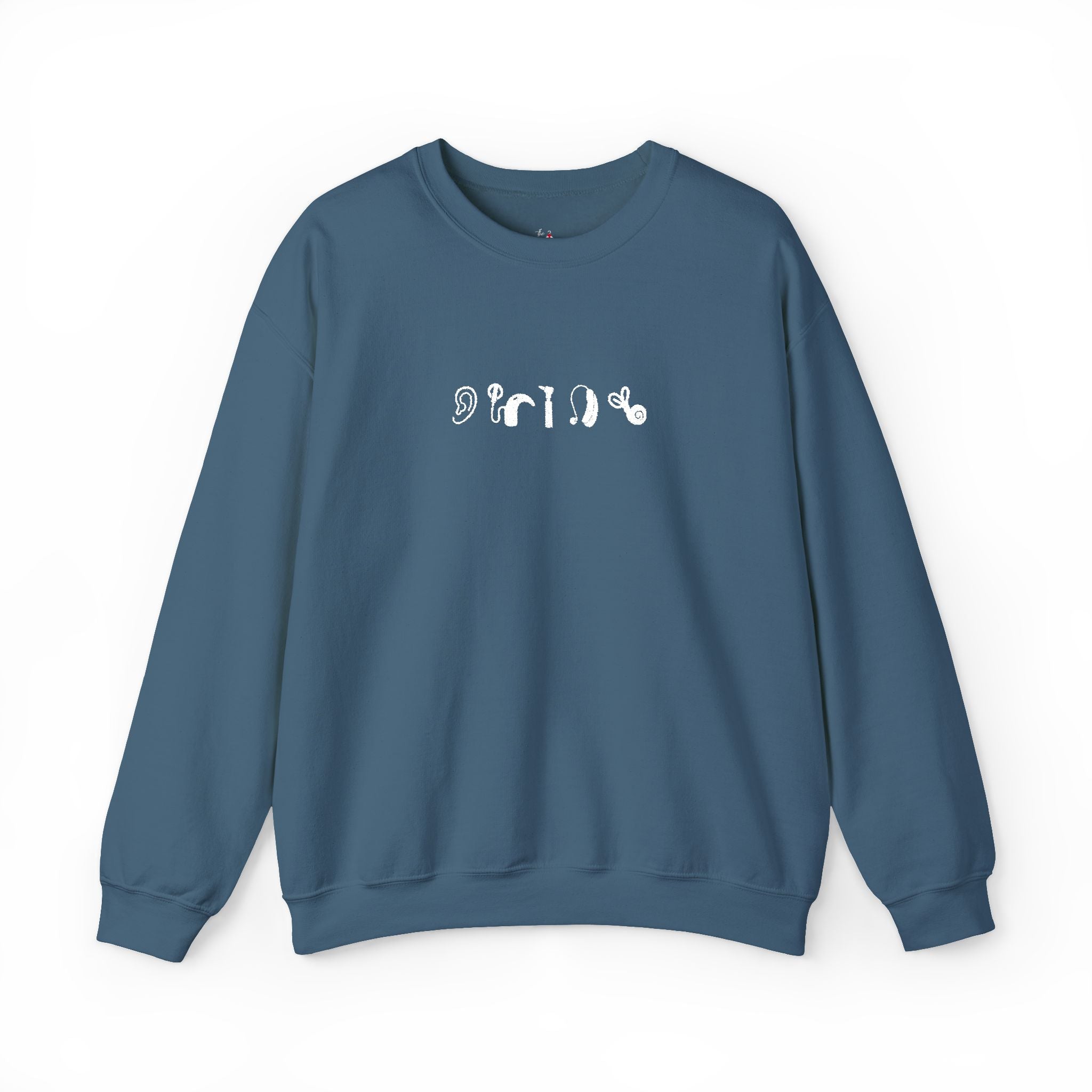 Embroidered Audiology Symbol Sweatshirt