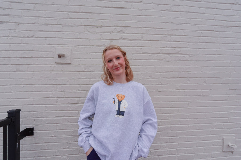 Audiology/ ENT Bear Crewneck