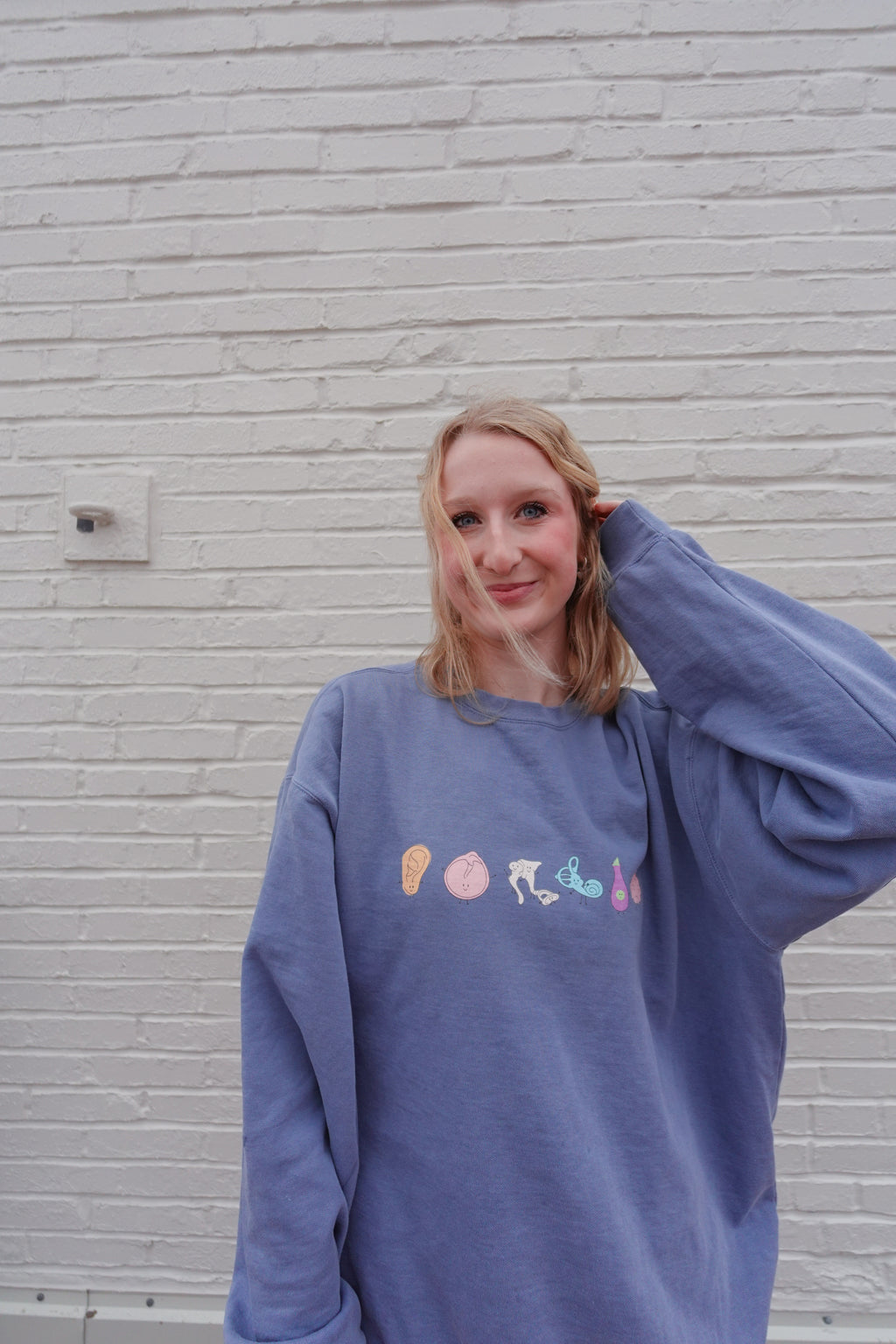 Auditory Pathway Friends Crewneck