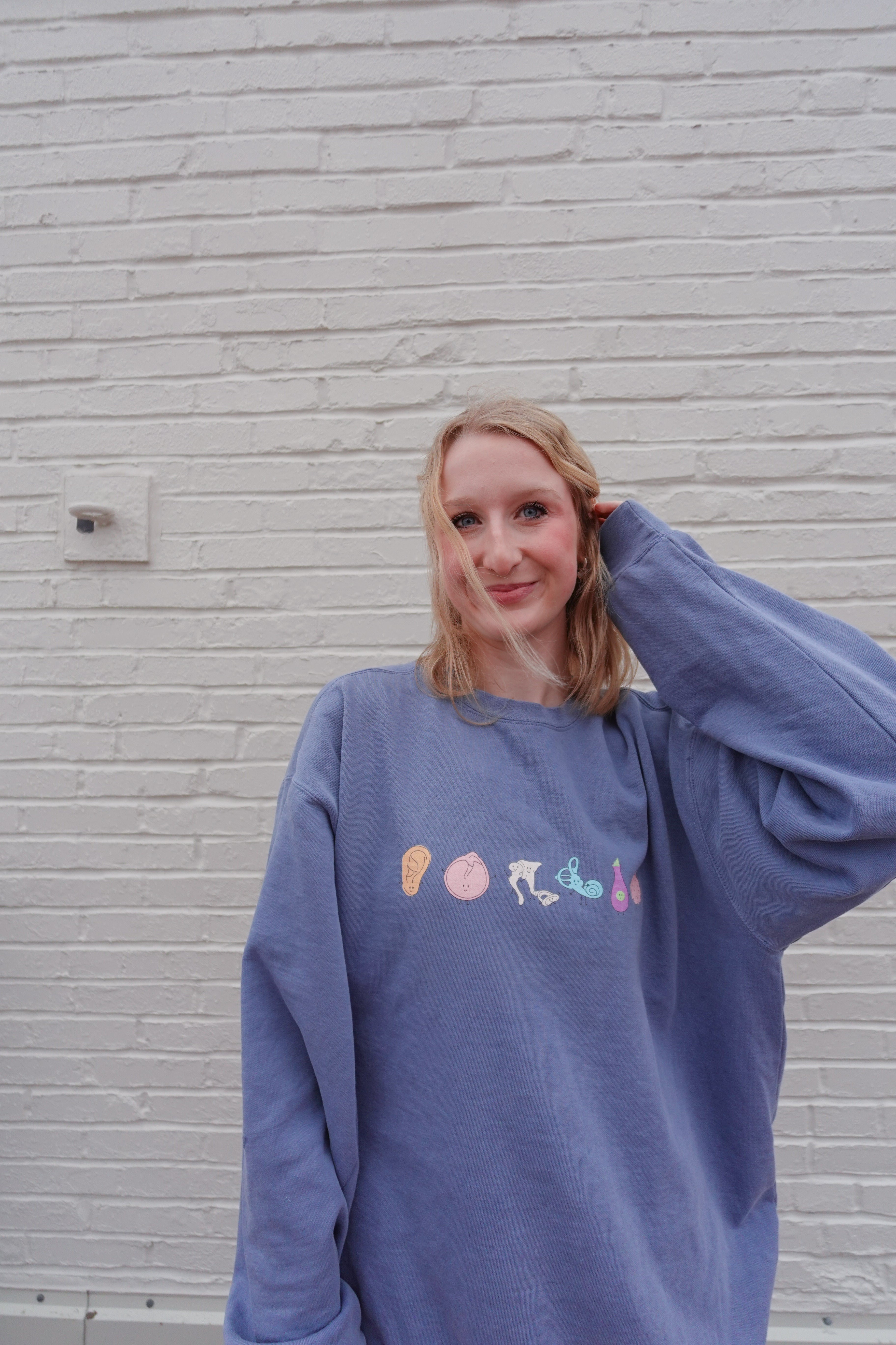 Auditory Pathway Friends Crewneck