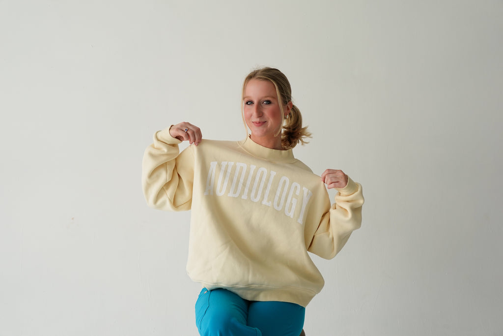 Audiology Varsity Mockneck