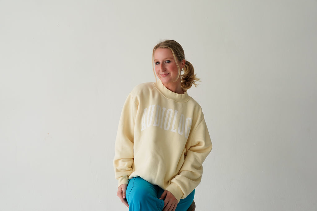 Audiology Varsity Mockneck