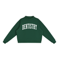 Dentistry Varsity Mockneck in Forest Green