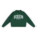 Recreation Therapy Varsity Mockneck in Forest Green
