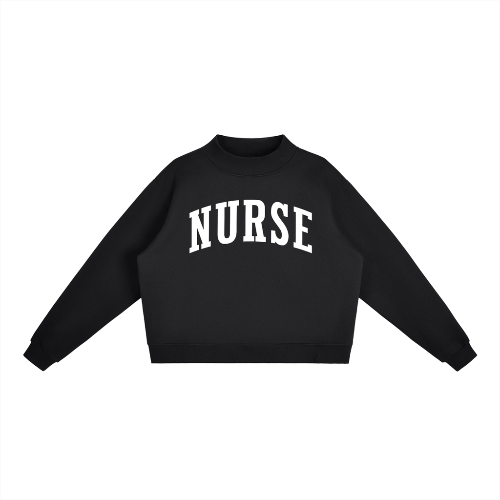 Nurse Varsity Mockneck