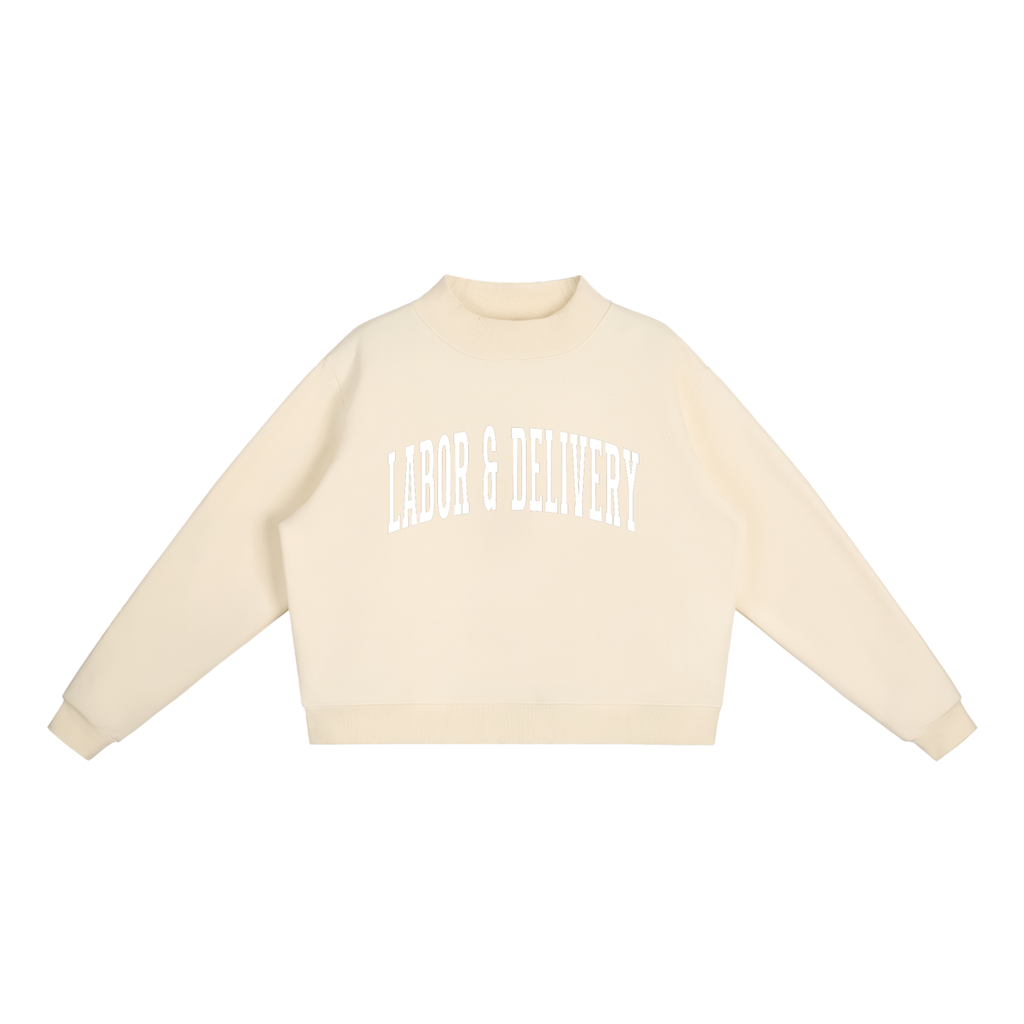 Labor & Delivery Varsity Mockneck