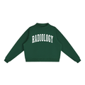 Radiology Varsity Mockneck in Forest Green