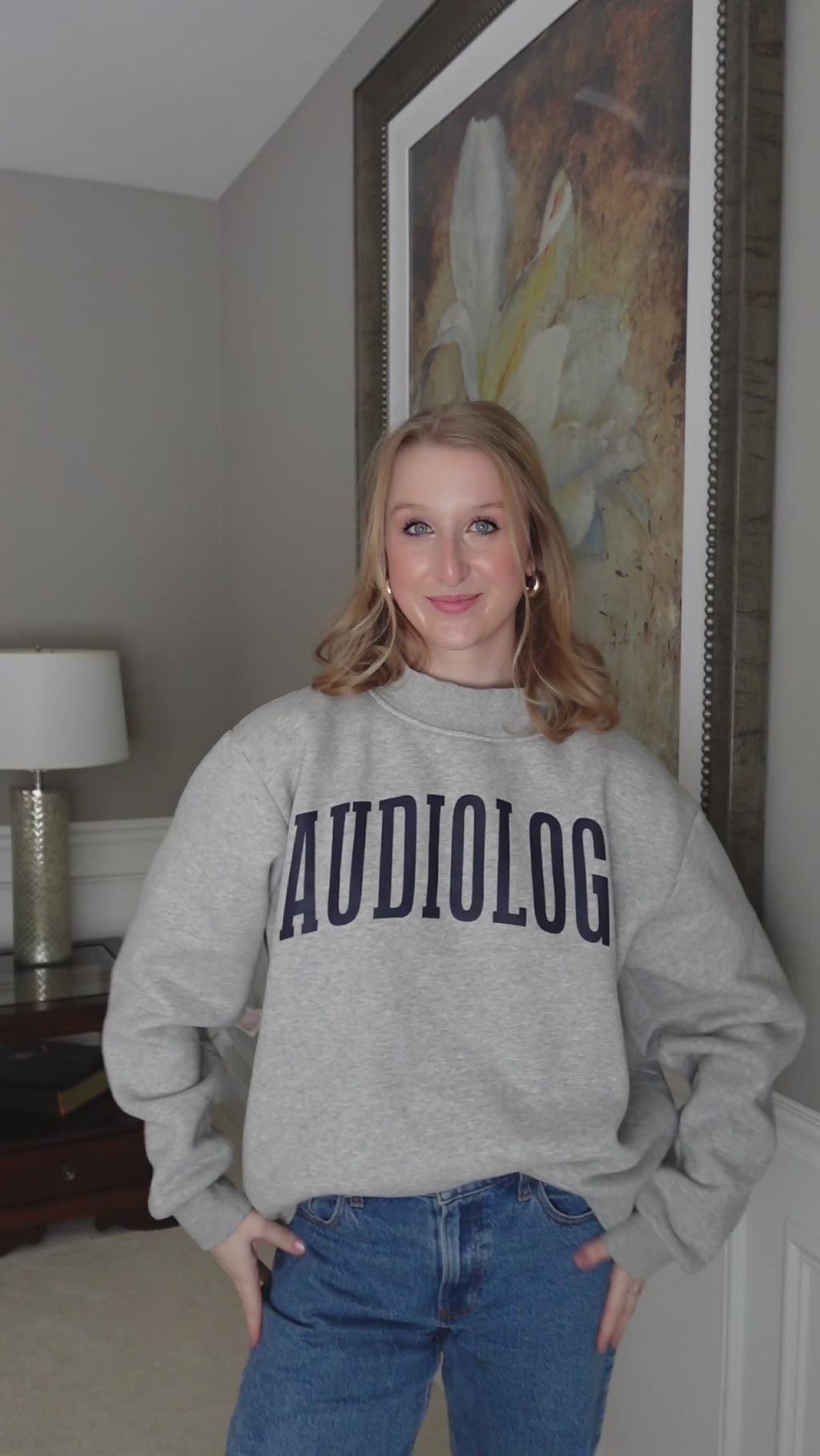 Audiology Classic Varsity Mockneck